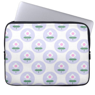 Capa Para Notebook Grafo-de-cabra-margarida-roxa