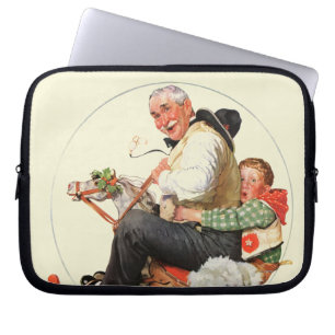 Capa Para Notebook Gramps no cavalo de balanço