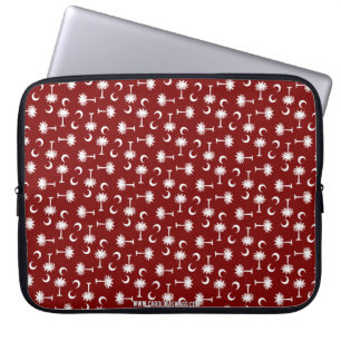 Capa Para Notebook Grandada da bandeira da lua do Palmetto de South