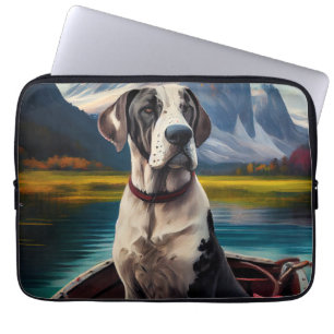 Capa Para Notebook Grande Dane em um Pá: Uma Aventura Cênica