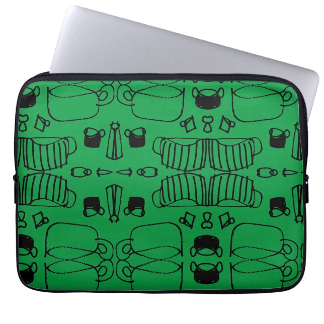 Capa Para Notebook Grande série de chá (Frente)