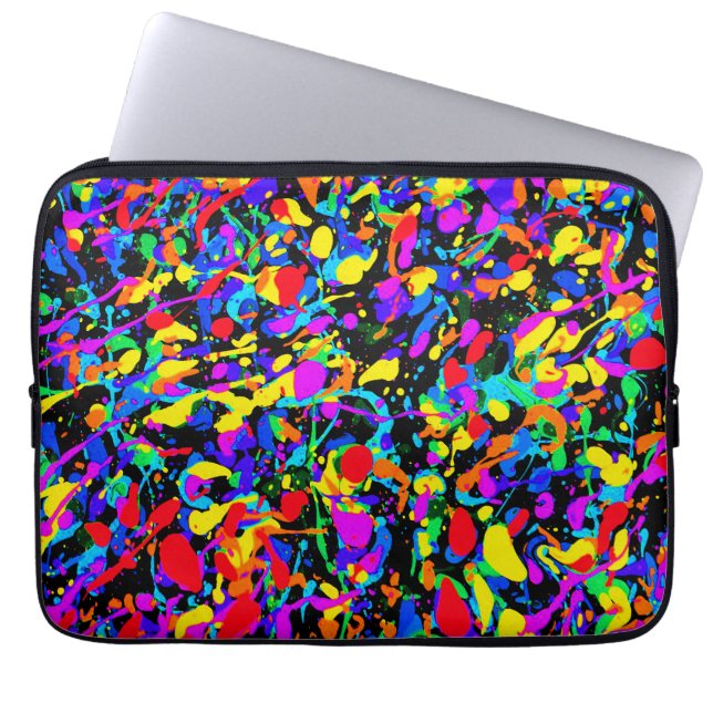 Capa Para Notebook Grande Splatter - Bolsa de laptop (Frente)