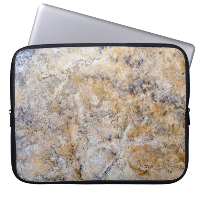 Capa Para Notebook Granite Stone Pattern Laptop Sleeve (Frente)