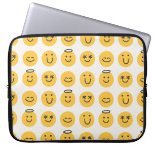 Capa Para Notebook Gratuito e feliz padrão sem descontinuidades. Pos