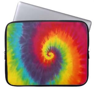 Capa Para Notebook Gravata Tie Dye Redemoinho Colorida Groovy