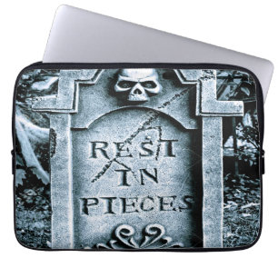 Capa Para Notebook Gravestone Grave Halloween