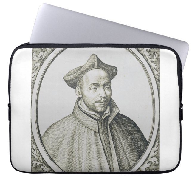 Capa Para Notebook Gravura de São Inácio de Loyola Arte Antiga (Frente)