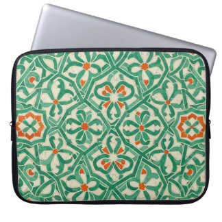 Capa Para Notebook green arabesque