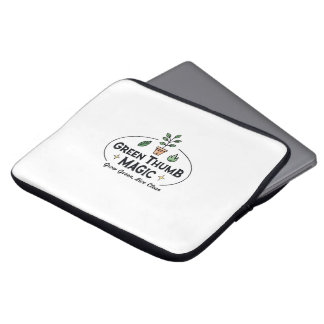 Capa Para Notebook Green Thumb Magic | Urban Gardening 
