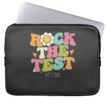 Groovy Rock The Test Motivational Testing Day