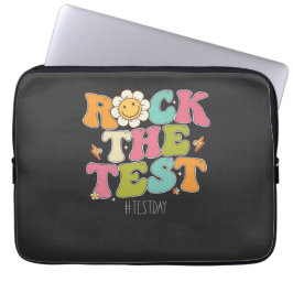 Capa Para Notebook Groovy Rock The Test Motivational Testing Day