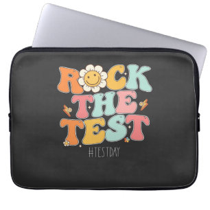 Capa Para Notebook Groovy Rock The Test Motivational Testing Day