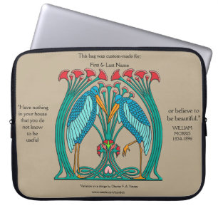 Capa Para Notebook Gruas de Artes e Artesanatos (Personalizadas)