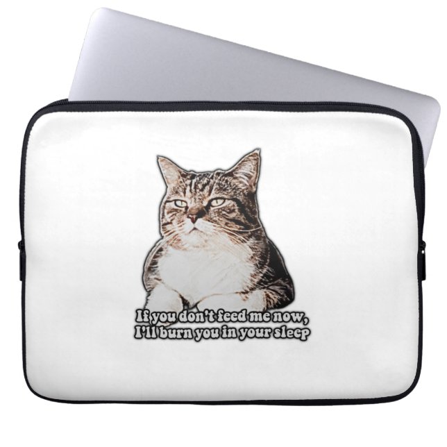 Capa Para Notebook "Grumpy cat meme for cat people and kitten proprie (Frente)