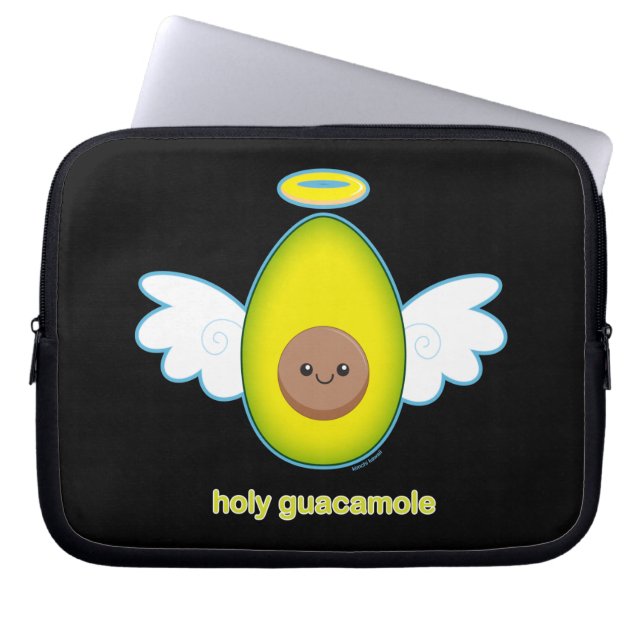 Capa Para Notebook Guacamole santamente (Frente)
