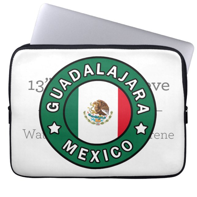 Capa Para Notebook Guadalajara México (Frente)