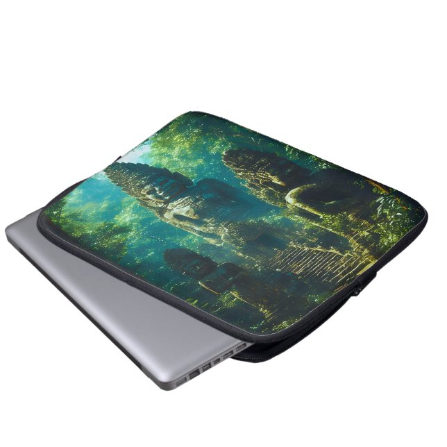 Capa Para Notebook Guardiões Silenciosos do Sião (Frente Inferior)