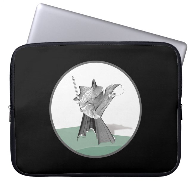 Capa Para Notebook Guerreiro digital (Frente)