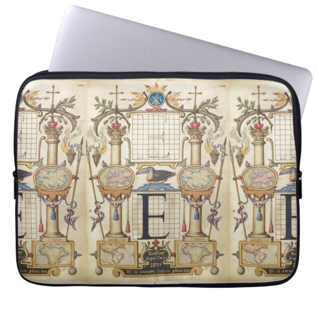 Capa Para Notebook Guia para a construção da letra E (Frente)