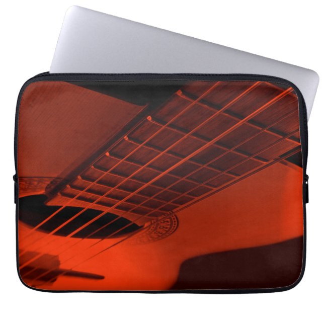 Capa Para Notebook Guitarra acústica (Frente)