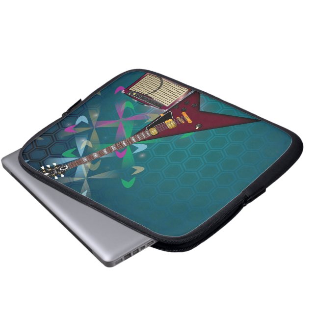 Capa Para Notebook Guitarra Elétrica (Frente Inferior)