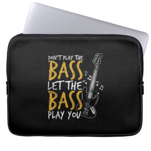 Capa Para Notebook Guitarrista Deixou O Bass Guitar Aniversário