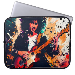 Capa Para Notebook guitarrista legal