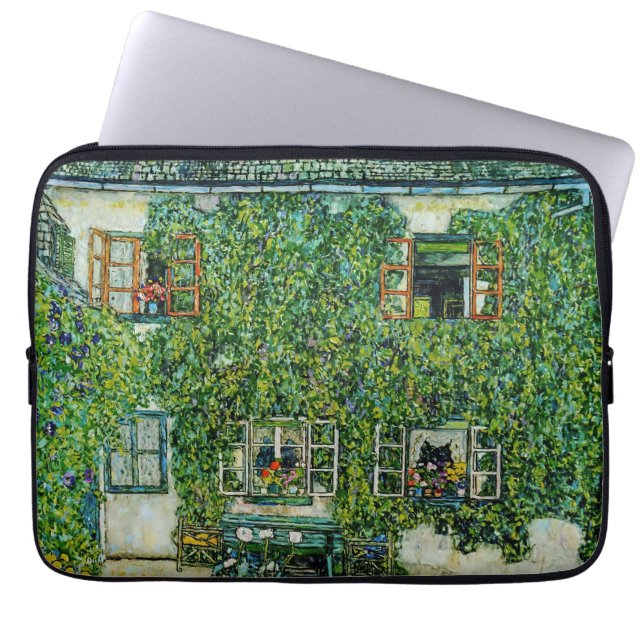 Capa Para Notebook Gustav Klimt - A Casa de Guardaboschi (Frente)