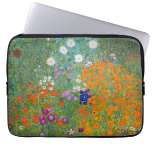 Capa Para Notebook Gustav Klimt - Jardim Flor