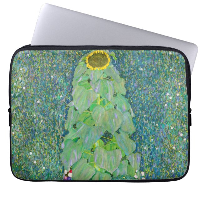 Capa Para Notebook Gustav Klimt - O Girassol (Frente)