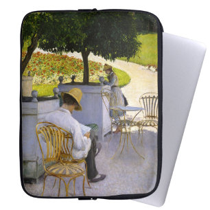 Capa Para Notebook Gustave Caillebotte - As Árvores Laranja