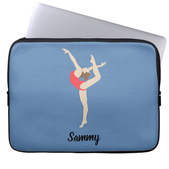 Capa Para Notebook Gymnast feminino (Frente)