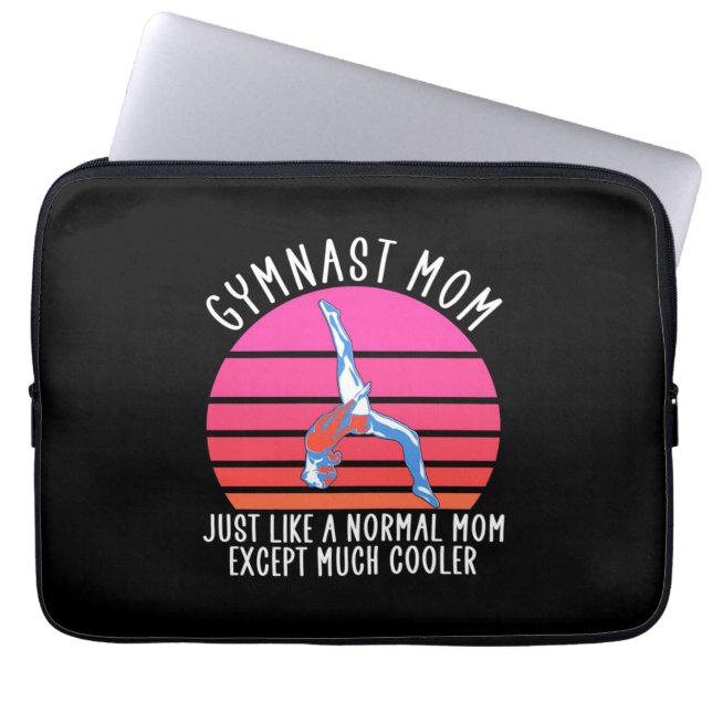 Capa Para Notebook Gymnast Mãe (Frente)