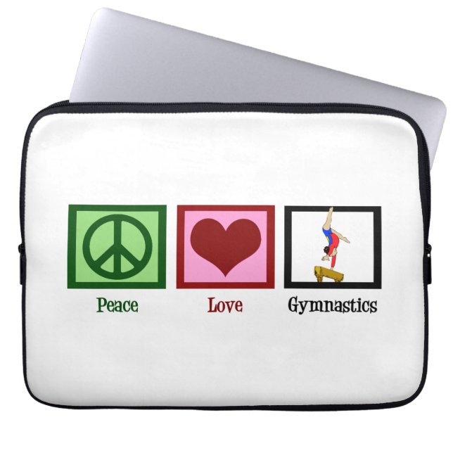 Capa Para Notebook Gymnastics bonito (Frente)