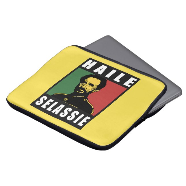 Capa Para Notebook Haile Selassie Emperor iPad Case - reggae (Frente Topo)