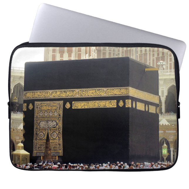 Capa Para Notebook Hajj Pilgrims na Kaaba, Meca, Arábia Saudita (Frente)