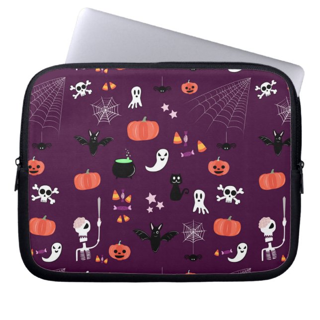 Capa Para Notebook Halloween (Frente)