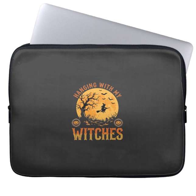 Capa Para Notebook Halloween das Minhas Bruxas (Frente)
