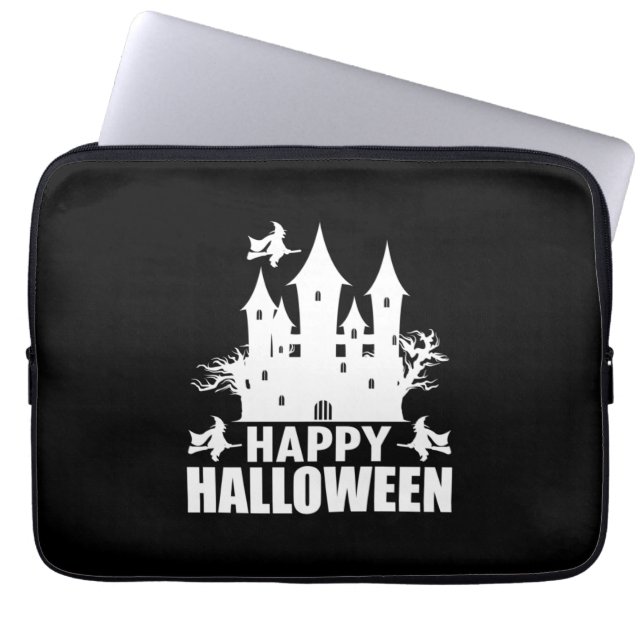 Capa Para Notebook Halloween Happy Halloween Aniversário (Frente)