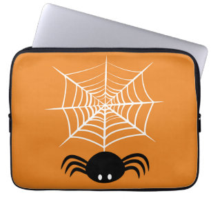 Capa Para Notebook Halloween Spider Web