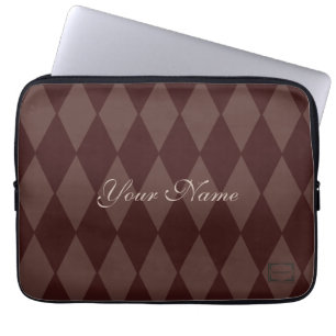 Capa Para Notebook HAMbyWG Argyle em Qualquer Cor
