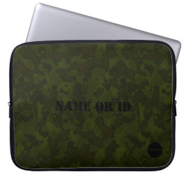 Capa Para Notebook HAMbyWG - Camuflagem em Verde do Exército