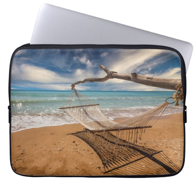 Capa Para Notebook Hammock na costa (Frente)