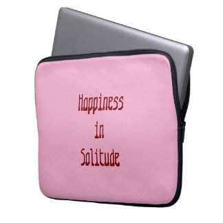 Capa Para Notebook Happiness in Solitude Electronics Bag