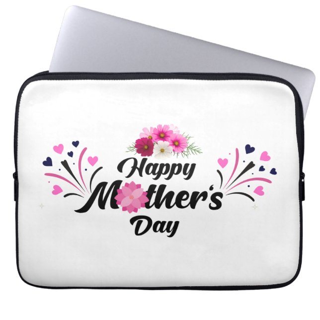 Capa Para Notebook Happy Mother day unique modern design for gift (Frente)