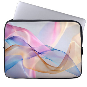 Capa Para Notebook Harmonia Fluida em Movimento