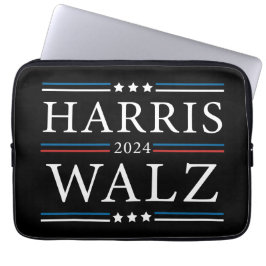 Capa Para Notebook Harris Walz eleições de 2024