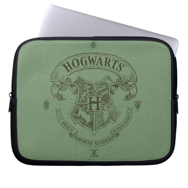 Capa Para Notebook Harry Potter | Bandeiras Hogwarts (Frente)