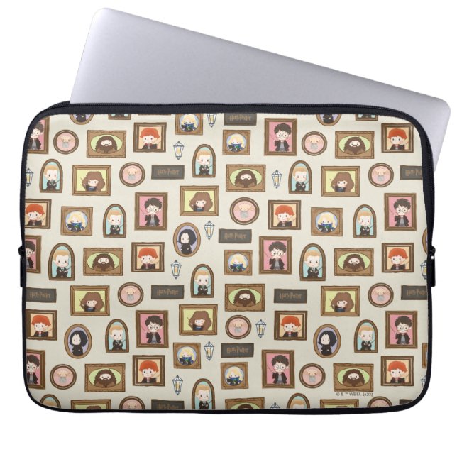 Capa Para Notebook HARRY POTTER™ Chibi Picture Frame Patterno (Frente)
