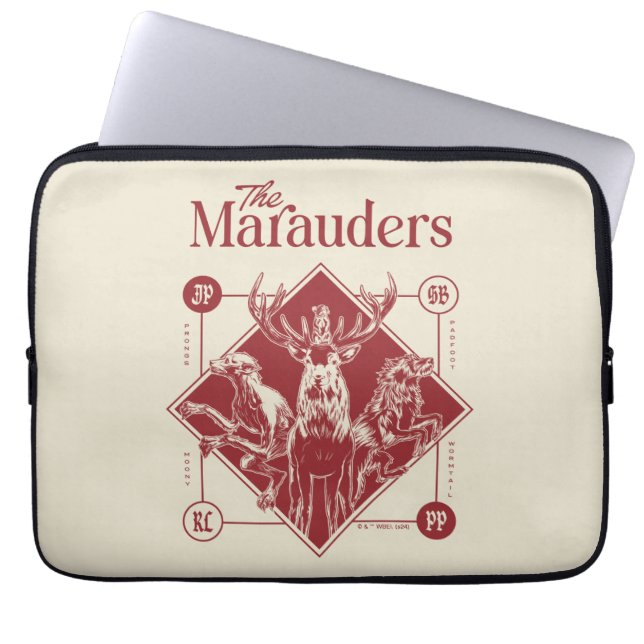 Capa Para Notebook HARRY POTTER™ O Gráfico Marauders Animagus (Frente)